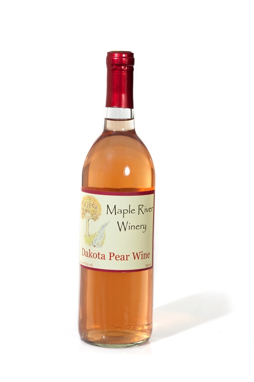 dakota pear wine bottle